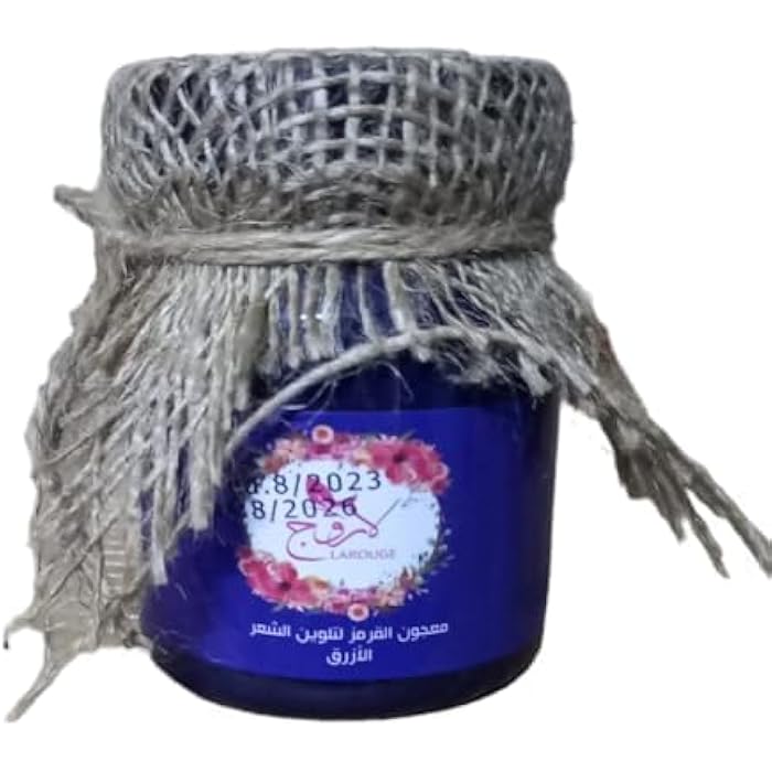 Qirmus LAROGE Hair Dye Blue Hair Coloring Paste 1 Count Women Adults - Image 2